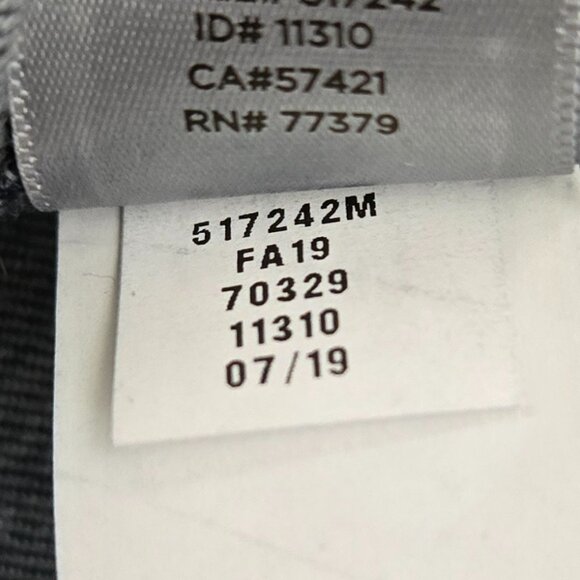 Ann Taylor High Rise Jeans Women's Side Zip Stretch Denim Ankle Strap Accent 14 - Picture 10 of 10